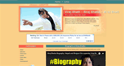 Desktop Screenshot of birajbhatt.com